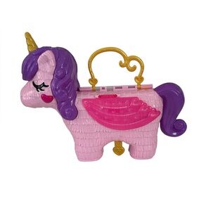 Polly Pocket Unicorn Playset piñata EUC